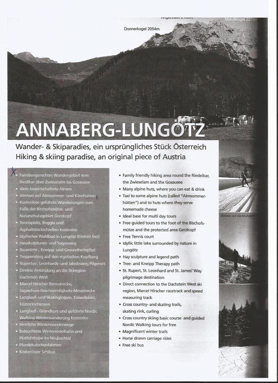 Schwarzenbacher Лунгёц Экстерьер фото